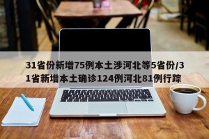 31省份新增75例本土涉河北等5省份/31省新增本土确诊124例河北81例行踪