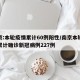 南京:本轮疫情累计60例阳性/南京本轮疫情累计确诊新冠病例227例